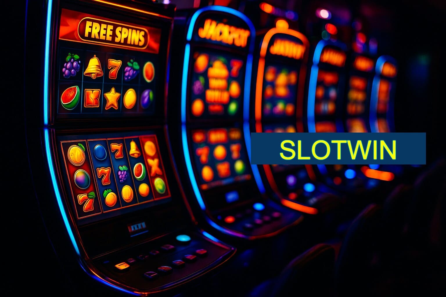 Diversos jogos de caça-níqueis